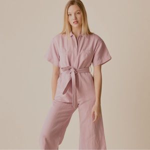 Apiece Apart Lilac Baleare Lilac Jumpsuit Size 8